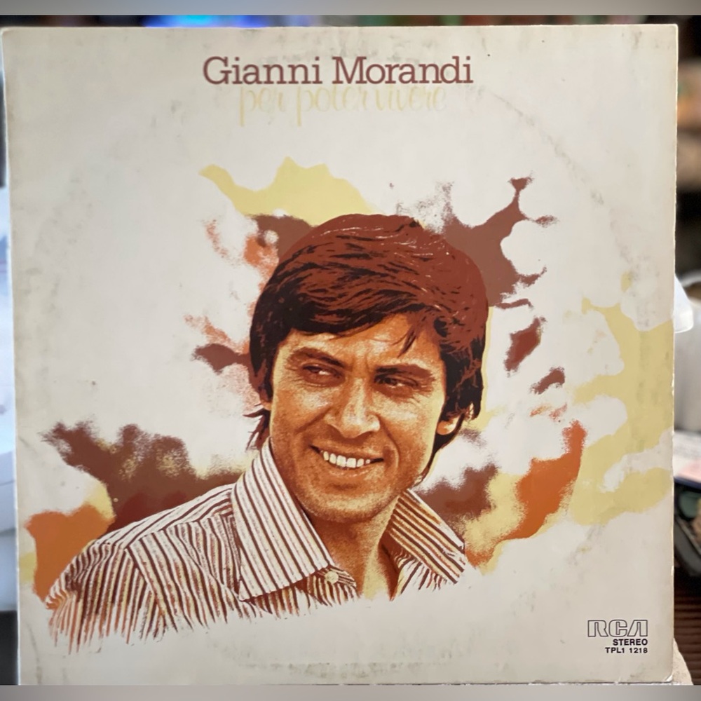 Vintage Gianni Morandi record